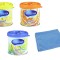 Mix 3 odorizante My Shaldan - Lemon, Orange , Squash si Laveta Microfibra