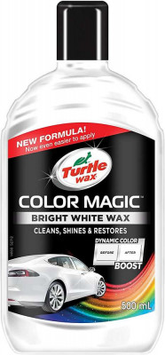 Pasta Polish 3 in 1 Turtle Wax Color Magic Bright White Wax, 500ml foto