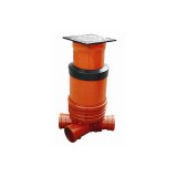Camin canalizare d400 cu 3 intrari + 1 iesire d160 complet echipat cu capac compozit clasa a15