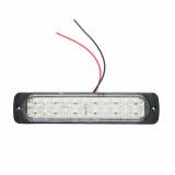 Lampa laterala gabarit slim LED 12-24V, alba FR0280, Cod: BK79012, Breckner Germany