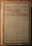 Otto Weininger - Geschlecht und Charakter [1921]