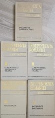 INDEPENDENTA ROMANIEI. DOCUMENTE VOL.1-4 (5 CARTI)-IONEL GAL SI COLAB.-245355