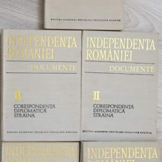 INDEPENDENTA ROMANIEI. DOCUMENTE VOL.1-4 (5 CARTI)-IONEL GAL SI COLAB.