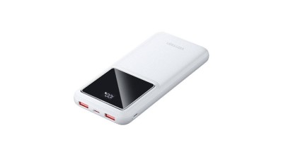 Baterie externă Vention FHKW0 10000mAh, Micro-USB, USB-C, 2xUSB-A, 22.5W (alb) foto