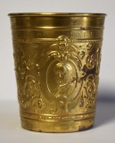 Pahar suvenir / catolic din 1925 - Papa Pius al XI-lea / Vatican