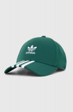 Cumpara ieftin Adidas Originals sapca culoarea verde, cu imprimeu, IS1627