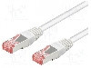Cablu patch cord, Cat 6, lungime 0.25m, S/FTP, Goobay - 93217 foto