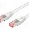Cablu patch cord, Cat 6, lungime 7.5m, S/FTP, Goobay - 93511