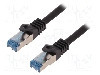 Cablu patch cord, Cat 6a, lungime 20m, S/FTP, LOGILINK - CQ4113S foto