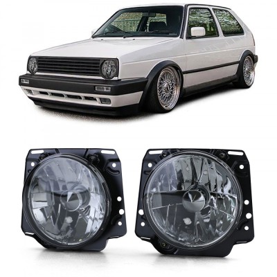 Far faruri VW Golf 2 MK2 fumuriu NOU foto