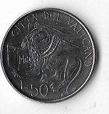 Moneda 50 lire 1985 - Vatican