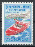 Monaco 1990 Mi 1978 MNH - Campionatele Mondiale de Barci cu Motor Offshore