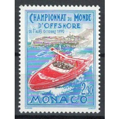 Monaco 1990 Mi 1978 MNH - Campionatele Mondiale de Barci cu Motor Offshore