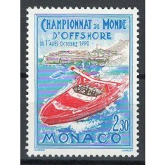 Monaco 1990 Mi 1978 MNH - Campionatele Mondiale de Barci cu Motor Offshore