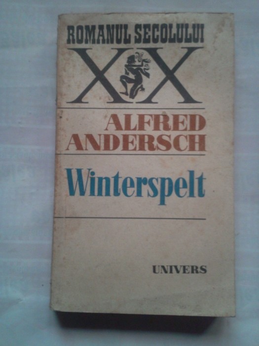 (C423) ALFRED ANDERSCH - WINTERSPELT