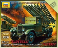 1:100 BM-13 Katiyusha (Art of Tactic) 1:100 foto