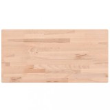 Cumpara ieftin Blat de baie, 100x50x1,5 cm, lemn masiv de fag