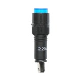Indicator semnalizare industrial LED albastru 220V &Oslash; 8mm Breckner Germany