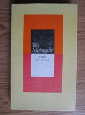 Titu Maiorescu - Scrieri de logica (1988, editie cartonata) foto