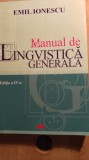 Manual de lingvistica general,Emil Ionescu /0124
