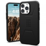 Husa MagSafe pentru Apple iPhone 15 Pro, Urban Armor Gear, Civilian, Neagra