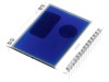 Afișaj LCD Grafic 102x64 STN Negativ Albastru 39x38,1mm