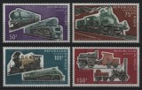 Niger 1974 - Locomotive, trenuri, cai ferate, serie neuzata