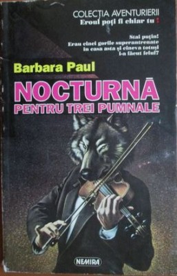 Barbara Paul - Nocturna pentru trei pumnale foto
