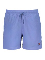 Pantaloni scurti barbati pentru inot Crinkle, UM0UM03147, Regular Fit, Albastru, S