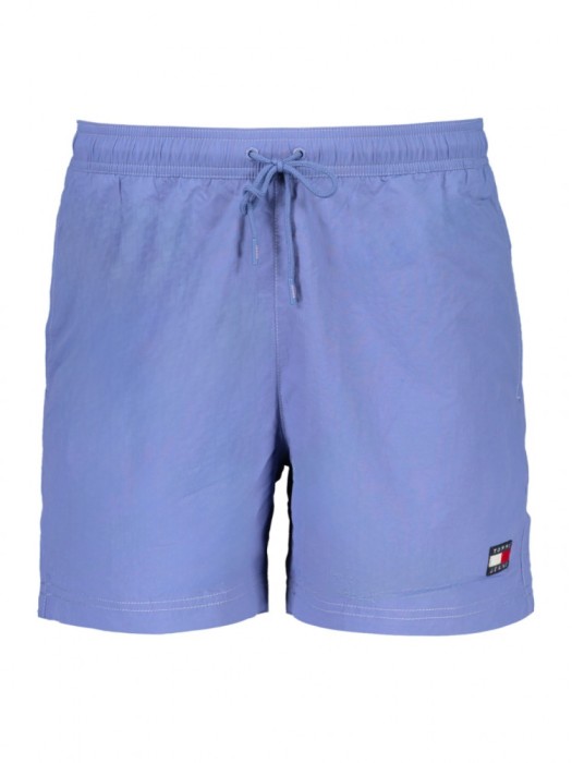 Pantaloni scurti barbati pentru inot Crinkle, UM0UM03147, Regular Fit, Albastru, S