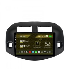 Navigatie Toyota RAV4 (2005-2013), Android 12, E-Octacore 2GB RAM + 32GB ROM, 10.1 Inch - AD-BGE10002+AD-BGRKIT069B