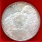 (A748) MONEDA DIN ARGINT VATICAN - 500 LIRE 1966, KM 91, STARE AUNC, PASTOR CU OI PE UMENI