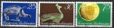 B0966 - Lichtenstein 1971 - Muzeul national 3v.stampilat,serie completa