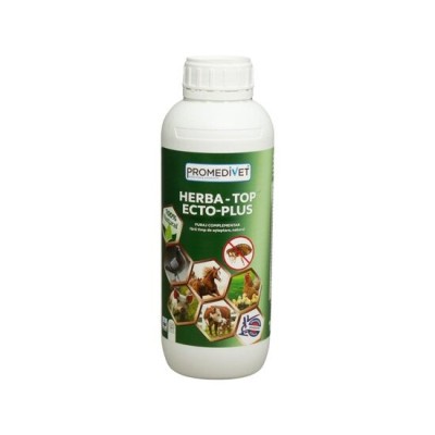 HERBA-TOP ECTO-PLUS 500 ML, ANTIPARAZITAR PADUCHI CAPUSE, PASARI foto