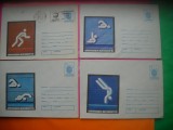 HOPCT PLIC LOT NR 35 -SET 5 PLICURI -UNIVERSIADA BUCURESTI 1981 SPORT --ROMANIA
