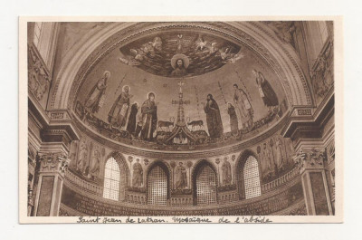 FV5-Carte Postala- ITALIA - Musaico del SS.mo Salvatore nell&amp;#039;abside, necirculata foto