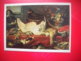 HOPCT 23312 NATURA MOARTA CU LEBADA- FRANS SNYDERS [1579-1657] --MUZEE RUSIA - CP PICTURA --NECIRCULATA
