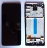 Display ecran cu Touchscreen si Rama pentru Samsung A52S 5G, A528, Incell, Negru, Compatibil