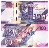 Kenya 100 Shilingi 2019 P-53 UNC