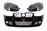 Bara Fata cu Faruri Negre VW Golf 5 V Mk5 (2003-2007) Jetta (2005-2010) GTI Design Performance AutoTuning