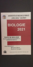 myh 51 - TESTE DE BIOLOGIE 2021 - ADMITERE LA FACULTATEA DE MEDICINA foto