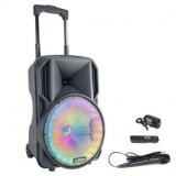 BOXA PORTABILA ILUMINATA LED 10&quot;/25CM 35W RMS CU USB/SD/BT/FM, Party