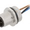 Soclu M12 4 PIN tată IP67 pentru cabluri DeviceNet/CANopen