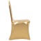 Huse elastice pentru scaun, 6 buc., auriu - 3