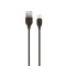 CABLU DE DATE 2,1Ah, XO-NB8 LIGHTNING 8-PIN, 1M, Apple IPHONE / IPAD / IPOD, Negru