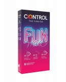 Prezervative CONTROL FEEL FUN MIX (Touch &amp; Feel, Finissimo and XtraLube), 1 cutie x 6 buc