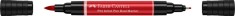 PITT ARTIST PEN DUAL MARKER ROSU INTENS 219 FABER-CASTELL foto
