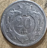 MNDSTR AUT201 - Austro-Ungaria - 20 heller 1894