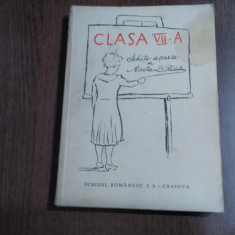 CLASA VII A - Schite usoare - Marta D. Radulescu - Scrisul Romanesc, 1938, 188 p