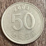 C50 - Moneda foarte veche - Coreea de Sud - 50 won - 2004